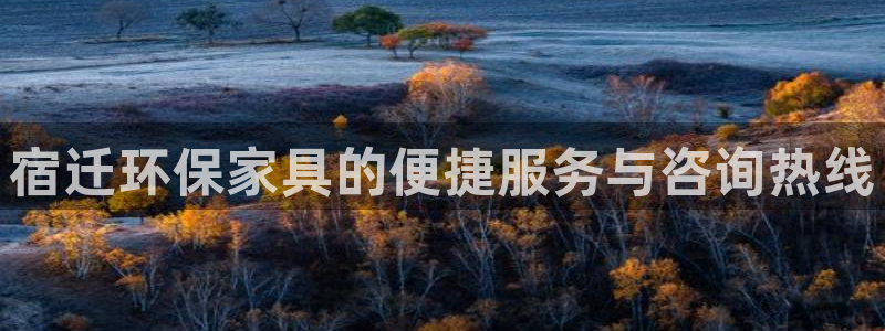 沐鸣2平台是真的吗：宿迁环保家具的便捷服务与咨询热线