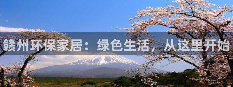 沐鸣2平台代理：赣州环保家居：绿色生活，从这里开始